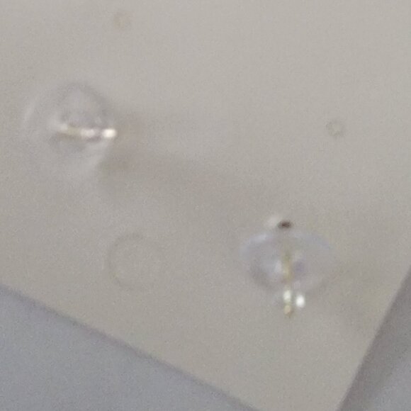 Lovely 3" Dangling Red Flower Earrings Post Stud - Picture 4 of 4